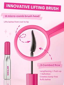 SHEGLAM Lashlighter Up & Out 睫毛膏 品牌美妝化妝品 適合女士與女孩 - 黑色 - 查看 3