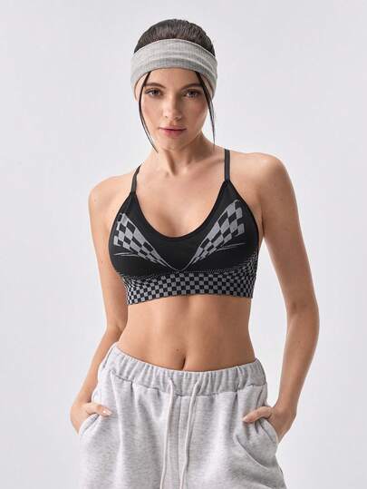 Loungeista 1pc Sports Thin-Strapped Women's Camisole Bra