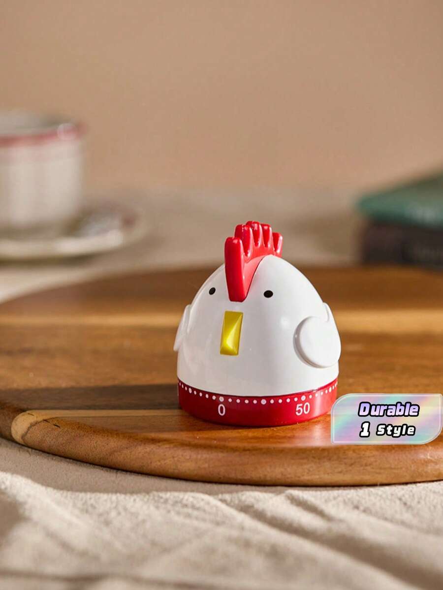 Cirelle Cute Chicken Timer: Precise Timing To Master Every Delicious Moment, Easy To Use, Multi-Functional For Cooking And Time Planning - Apricot - View 1