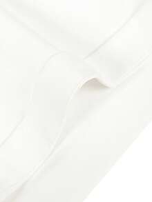Manfinity Mode Men's White Casual Straight Leg Shorts, Fashionable And Versatile - White - View 5
