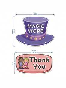 1pc Classroom Word Wall Decor, Teacher's English Corner Polite Expression Learning Cards, Hanging Flags Corner Polite Expression Learning Cards, Hanging Fla…For Students To Learn Vocabulary - A - View 6