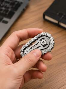 Stress Relief Finger Chain, Gear Sprocket, Chain, Finger Spinner, Mechanical Pressure Relief Tool - Multicolor - View 10