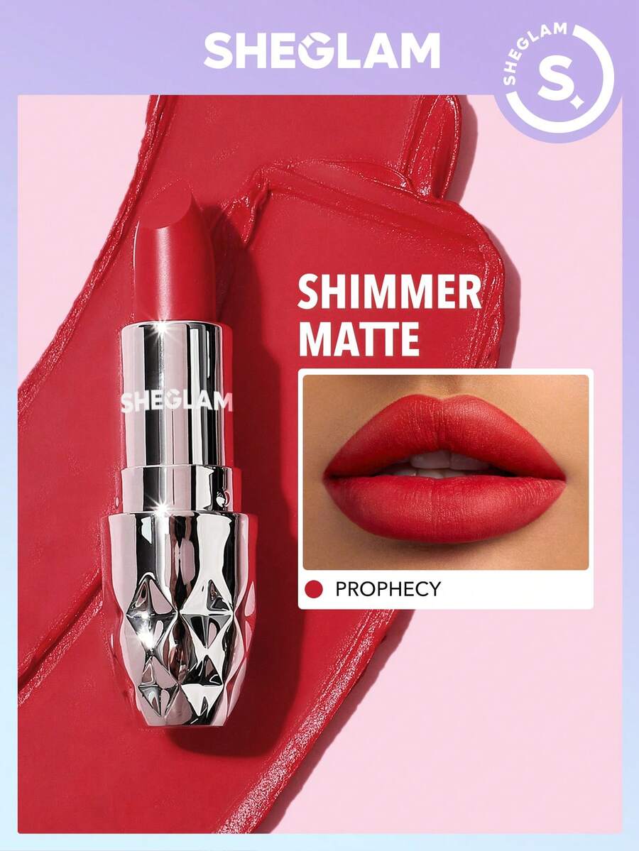 SHEGLAM Starlight Velvet Lipstick - Prophecy Lip Combo Brand Beauty Cosmetic Makeup For Women And Girls - Prophecy - View 1
