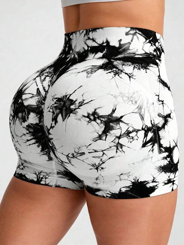 Solea Cove Seamless Plus Size Women's White Sports Shorts Gym Summer Gym Sports