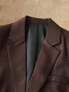 Men Suits - タバコ - チェックする 7
