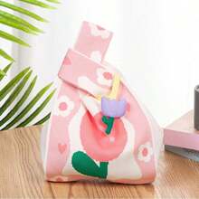Joivida 1-Piece Set, Cute Knitted Bag, Tulip Bag, Fashionable New Style,  Multifunctional Handbag, Suitable For Valentine's Day And Birthday Gifts - Multicolor - View 13