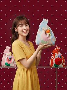 Joivida 1-Piece Set, Cute Knitted Bag, Tulip Bag, Fashionable New Style,  Multifunctional Handbag, Suitable For Valentine's Day And Birthday Gifts - Multicolor - View 1