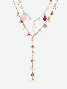 Opalesca Juegos de joyas para mujer, atuendos, dinero antiguo, cuentas, accesorios de boda/novia, Fairycore/Hada, perla, flor, otoño/invierno, para mamá/mujer/niña/madre, elegante, premium, Día de San Valentín, regalo - Multicolor - Ver 4