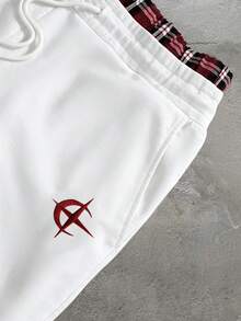 PAVTROS Men's Drawstring Waist Pocket Casual Versatile Daily Travel Shorts - White - View 3