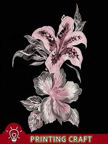 Lalippa 白色墨水印花不對稱肩寬鬆長袖女款運動衫 - 彩色 - 查看 4