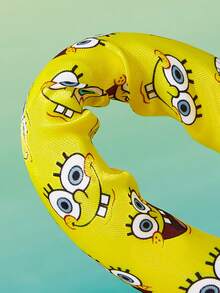 SpongeBob SquarePants | SHEIN 6件組卡通印花免加熱捲髮工具套組 - 彩色 - 查看 9
