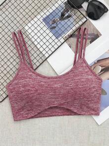Cheerettes 女款休閒日常穿著瑜珈運動內衣 - 綠色 - 查看 1
