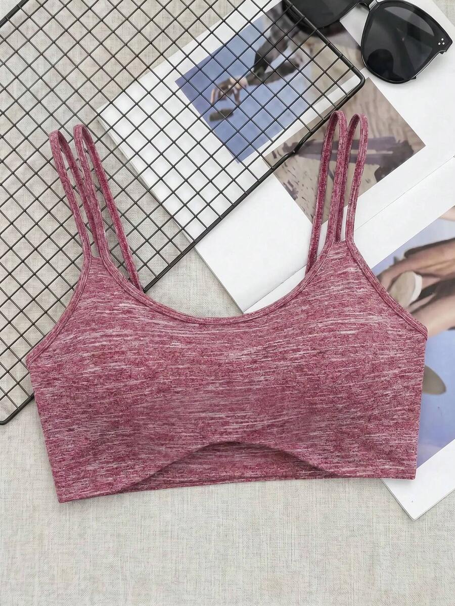 Cheerettes 女款休閒日常穿著瑜珈運動內衣 - 綠色 - 查看 1