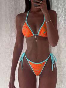Swim Mod 2026 Spring/Summer New Sexy Bikini Two Pieces Swimwear Set - Multicolor - View 1
