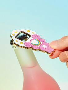 SHEIN X Care Bears 金屬開瓶器 - 粉色 - 查看 2