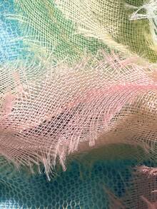 Costavie Swim MOD 女款性感比基尼兩件套 春夏度假款 彩色花卉亮片紋理面料 掛脖三角比基尼上衣搭配側綁帶比基尼褲 - 彩色 - 查看 3