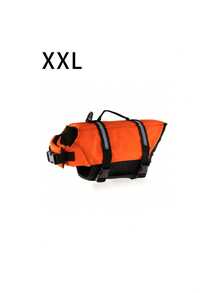 Large And Medium-Sized Dog Life Jackets - Highly Durable, With Excellent Buoyancy And High Reliability, Suitable For Use By Large And Medium-Sized Dogs. - Orange - View 6