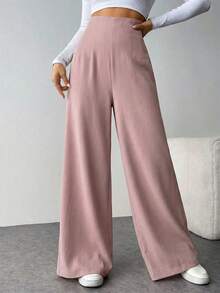 Women Pants - 灰玫瑰 - 查看 3