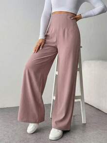 Women Pants - 灰玫瑰 - 查看 6