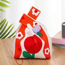 Joivida 1-Piece Set, Cute Knitted Bag, Tulip Bag, Fashionable New Style,  Multifunctional Handbag, Suitable For Valentine's Day And Birthday Gifts - Multicolor - View 11