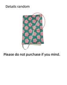 Joivida 1PC Spring Summer Floral Quilted Book Cover A5 Size Cotton Fabric Journal Notebook Protector Handmade Book Sleeve 148x210mm Fit 1-20mm Thick(Without The Notebook) - multicolor - View 18