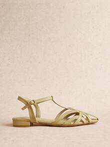 Rosivie Women's Casual Buckle Design Flat Sandals For Daily Wear Summer Shoes - Khaki - View 2