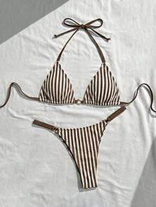 Swim Vcay 26SS 春夏度假海灘高級性感波點比基尼泳衣兩件套 - 彩色 - 查看 7