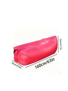 1 Buah Sofa Santai Tiup Portabel – Sofa Udara Nilon dengan Tas Jinjing, Kursi Malas Luar Ruangan untuk Berkemah, Festival Musik, Pantai & Perjalanan - MultiWarna - View 3