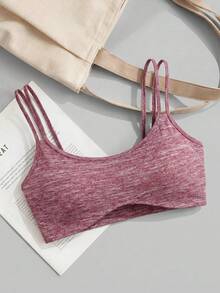 Cheerettes 女款休閒日常穿著瑜珈運動內衣 - 綠色 - 查看 3