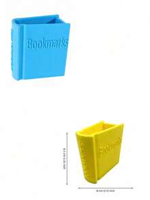 Joivida Cute Cartoon 3D Printed Book Shaped Storage Box, Suitable For Office Desk Stationery, Desktop Decoration Stationery Storage Box, Can Also Store Makeup Brushes, Beauty Products, Hair Accessories, Bath Products, Etc., Holiday Birthday Gifts - Multicolor - View 17