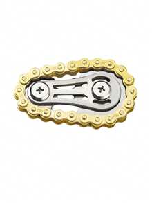 Stress Relief Finger Chain, Gear Sprocket, Chain, Finger Spinner, Mechanical Pressure Relief Tool - Multicolor - View 13