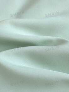 SHEIN Glamorique Kids 女嬰公主洋裝，3D花朵，泡泡袖，綠色薄紗洋裝，生日派對，婚禮節日禮服，舞會洋裝，畢業洋裝，夏季洋裝 - 綠色 - 查看 8