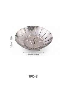 DeTODO Vaporera de acero inoxidable para verduras al vapor - Ver 7