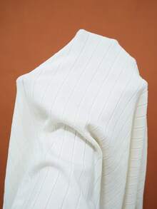TONEVAULT Men's Autumn Casual Color Block Trim Sweater - White - View 6