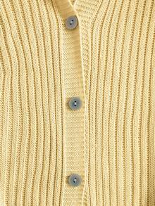 SHEIN Franclia Top de punto elegante con cuello de solapa amarillo claro, multifuncional y de moda minimalista para mujer, suéter de punto sin mangas, top de verano amarillo, chaqueta de punto amarilla, camiseta de tirantes para mujer, top de tela de punto amarilla, top para mujer, top de punto para mujer, último top de punto para mujer, top de tirantes novedoso para mujer - Amarillo - Ver 6