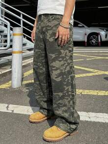 DAZY Spring Camouflage Multi-Color Men's Jeans - Multicolor - View 6