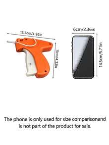 Hang Tag Store – Clothing Tagging Gun / Labeling Gun / Fastener Gun / Sock Tagging Gun - Yellow - View 4