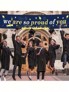 2pcs/1pc Tassel Graduation Cap Gown Set, Suitable For Students Graduation Season, Graduation Party, For Men And Women - multicolor - View 4