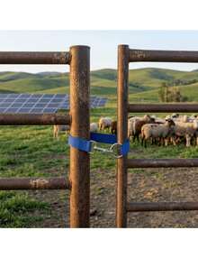 3Pcs Simple Ranch Gate Latch, Single Loop Rope Tie Gate Buckle, 50cm Flexible Rope Fastener For Horse Fence, Cattle Sheep Pen Door Fixing, Heavy Duty Farm Fence Lock Accessories, Suitable For Most Farm Livestock Gates, Easy Install Pasture Stabilize - multicolor - View 8