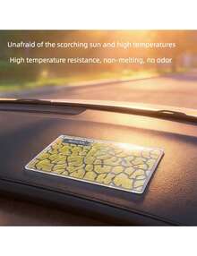 New Clear Anti-Slip Car Dashboard Mat 3D Stereo Texture Colorful Storage Pad Universal Vehicle Phone Holder Mat Auto Interior Accessories - A - View 5