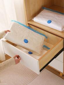 Multi-Combination Compression Bags Are Suitable For Suitcases, Spring, Summer, Autumn And Winter Clothing, Travel And Vacation, Wardrobes And Closets, Back-To-School Season, School Dormitories, And Multiple Uses. - View 11