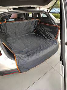 1pc Scratch-Resistant Wear-Resistant SUV Car Trunk Pet Mat, Durable Anti-Scratch Pet Cargo Liner For Pet Car Travel - Multicolor - View 2