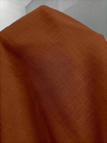 Breezaya Vacation Casual Versatile Solid Color Shirt - Brown - View 7