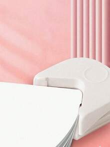 1pc Dụng cụ đục góc giấy - Dụng cụ đục góc R4 4mm, Dụng cụ đục góc R4, Dụng cụ đục góc di động cho thiệp nhiều lớp, bìa cứng, sổ lưu niệm, làm thiệp ảnh, dụng cụ đục lỗ cắt giấy thủ công DIY cho văn phòng, trường học, quà tặng Giáng sinh cho ngày lễ - trắng - Xem 5