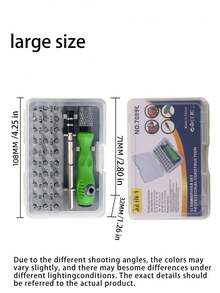 32-In-1 Multi-Functional Screwdriver Set, Multi-Purpose Disassembly & Repair Tool Kit For Mobile Phones And Computers - multicolor - View 5