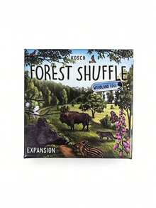 MINKOJA Forest Shuffle Woodland Edge Expansion Pack, Board Game Add-On, Nature Animal Themed Strategy Card Game Expansion For Family - Multicolor - View 5
