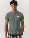 SWAVVY Men's Colorblock Crew Neck Casual Daily Summer T-Shirt