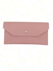1pc PU Leather Money Envelopes For Cash, Reusable Cash Envelope Wallet For Travel And Budgeting, Multifunctional Banknote Wallet Cover Envelope Clip Coin - Multicolor - View 21