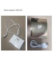 LED智能感應壁燈，電池供電小夜燈，可旋轉，安裝簡易，可調節色溫與亮度，適用於走廊、浴室、臥室、廚房、櫥櫃、樓梯、玄關、床頭、桌上、衣櫥，居家裝飾 - 多色 - 查看 6