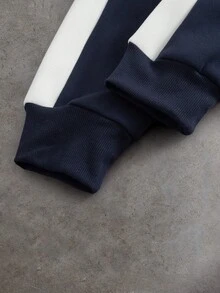PAVTROS 男士時尚刺繡拉鍊長袖連帽衫 - 彩色 - 查看 5